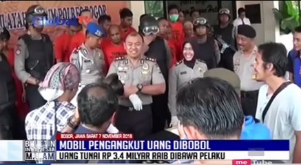 Mobil Pengangkut Uang Dibobol