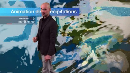 Prévisions météo pour la journée du mardi 8 novembre