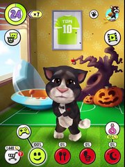 Talking Tom cat doing cool stuff kids game cartoons