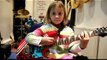 7 year old guitarist Zoe Thomson plays Sweet Child O Mine by Guns n Roses