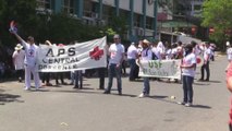 Médicos paraguayos inician tres días de huelga en reclamo de mejora salarial