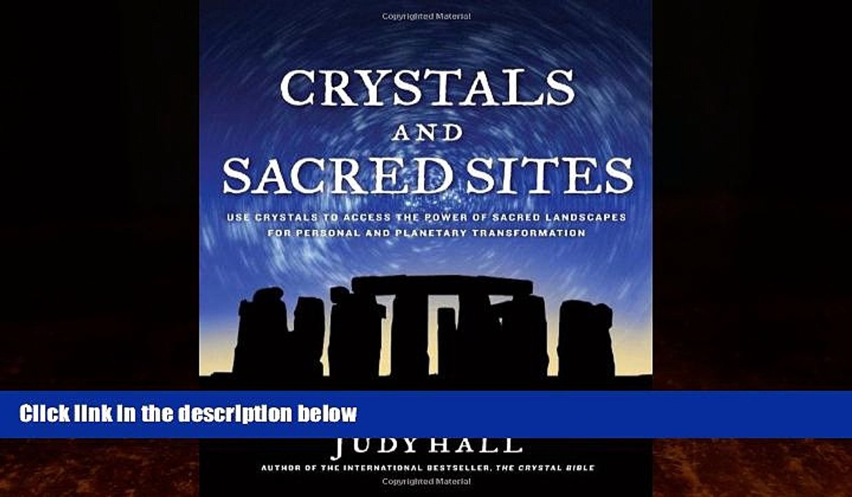 Big Deals  Crystals and Sacred Sites: Use Crystals to Access the Power of Sacred Landscapes for