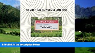 Books to Read  Church Signs Across America  Full Ebooks Most Wanted