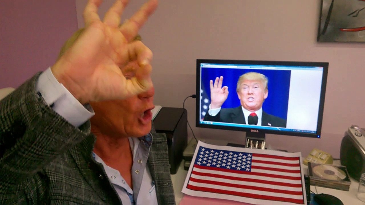 Daniel Senesael en mode Donald Trump