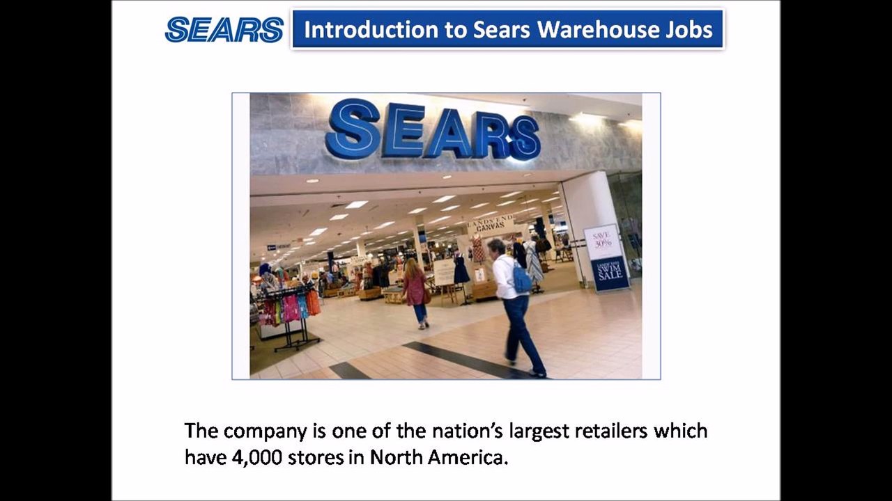 Sears Warehouse Jobs