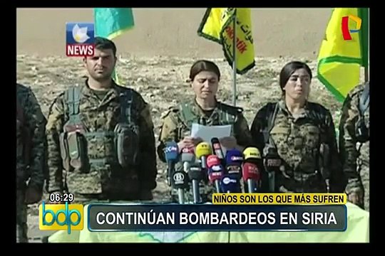 Siria: seis niños mueren en bombardeos sobre jardín