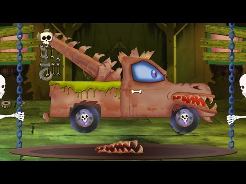 Scary tow truck | Scary Car garage
