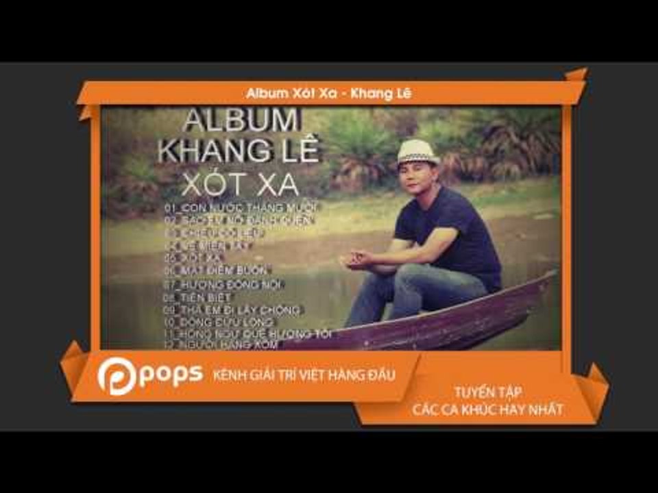 Album Xót Xa - Khang Lê