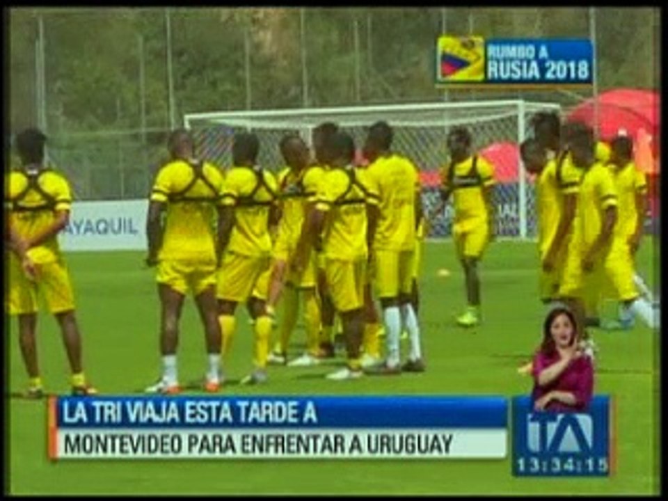 La TRI viaja esta tarde a Montevideo para enfrentar a Uruguay