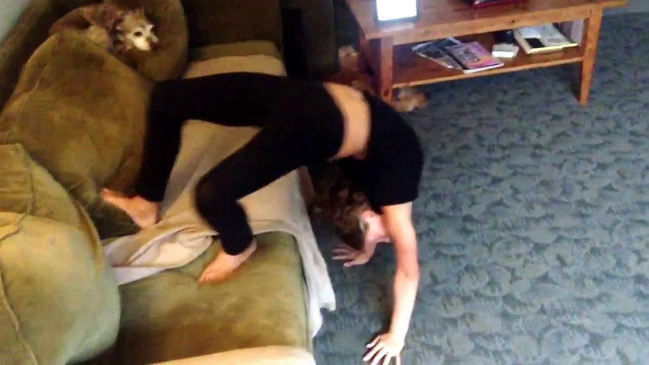 SevenSuperGirls Try Gymnastics