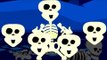 five little skeletons | scary rhymes | halloween rhymes | nursery rhymes