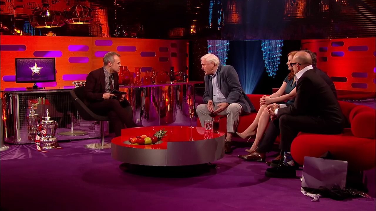 Sir David Attenborough Hits On Jessica Chastain - The Graham Norton Show
