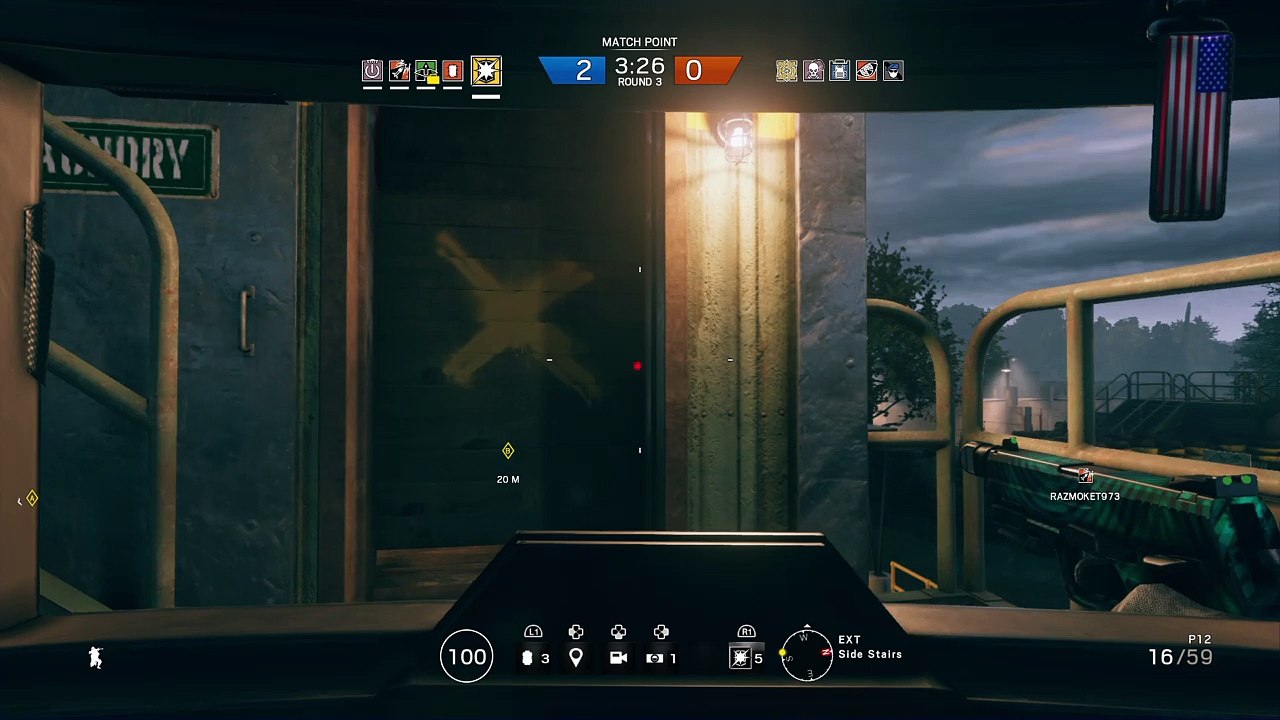 Blitz lucky shot
