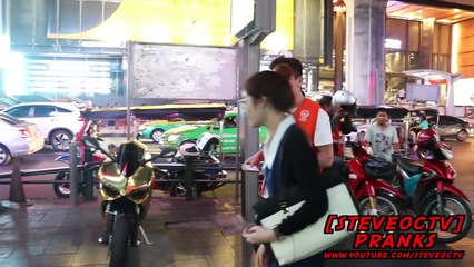 Gold Digger Prank - Golden Motorcycle Edition - Fame Diggers 2015
