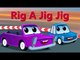 Zeek And Friends | Rig a Jig Jig | Car Nursery Rhymes And Songs