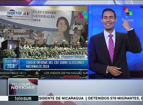 Nicaragua: 68.2% del electorado participó en comicios generales