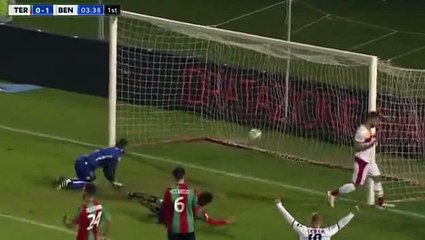 1-0 Fabio Ceravolo Goal - Ternana 0-1 Benevento 07.11.2016