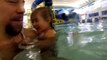 Kids Swim in Several Swimming Pools - Summer Fun For Girls and Baby Compilation