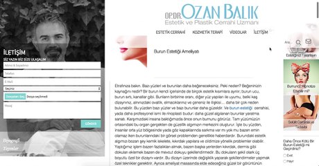 Burun Estetiği Olmanız için Sebepler