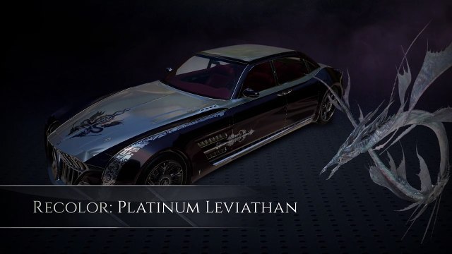 FINAL FANTASY XV- PreOrder DLC – Recolor- Platinum Leviathan
