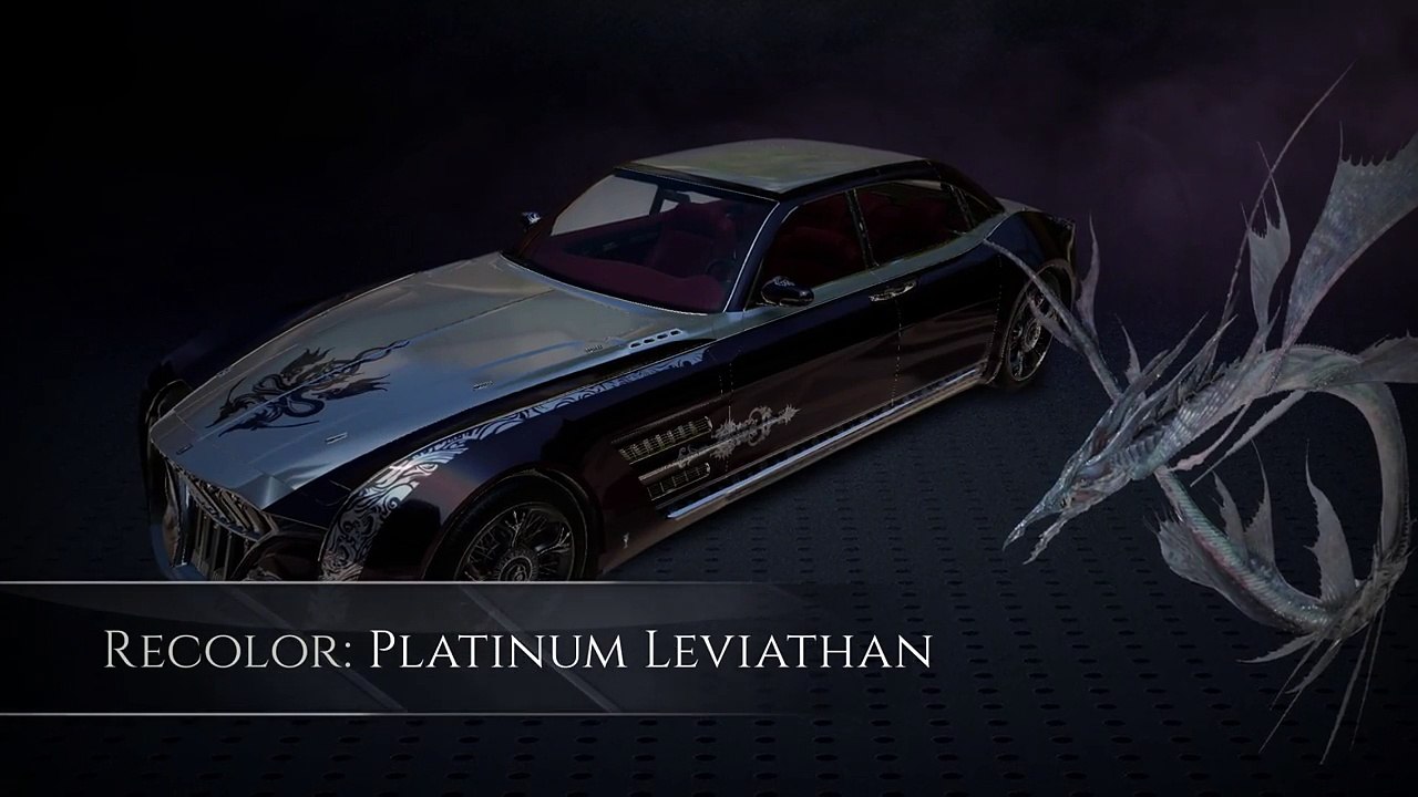 FINAL FANTASY XV- PreOrder DLC – Recolor- Platinum Leviathan