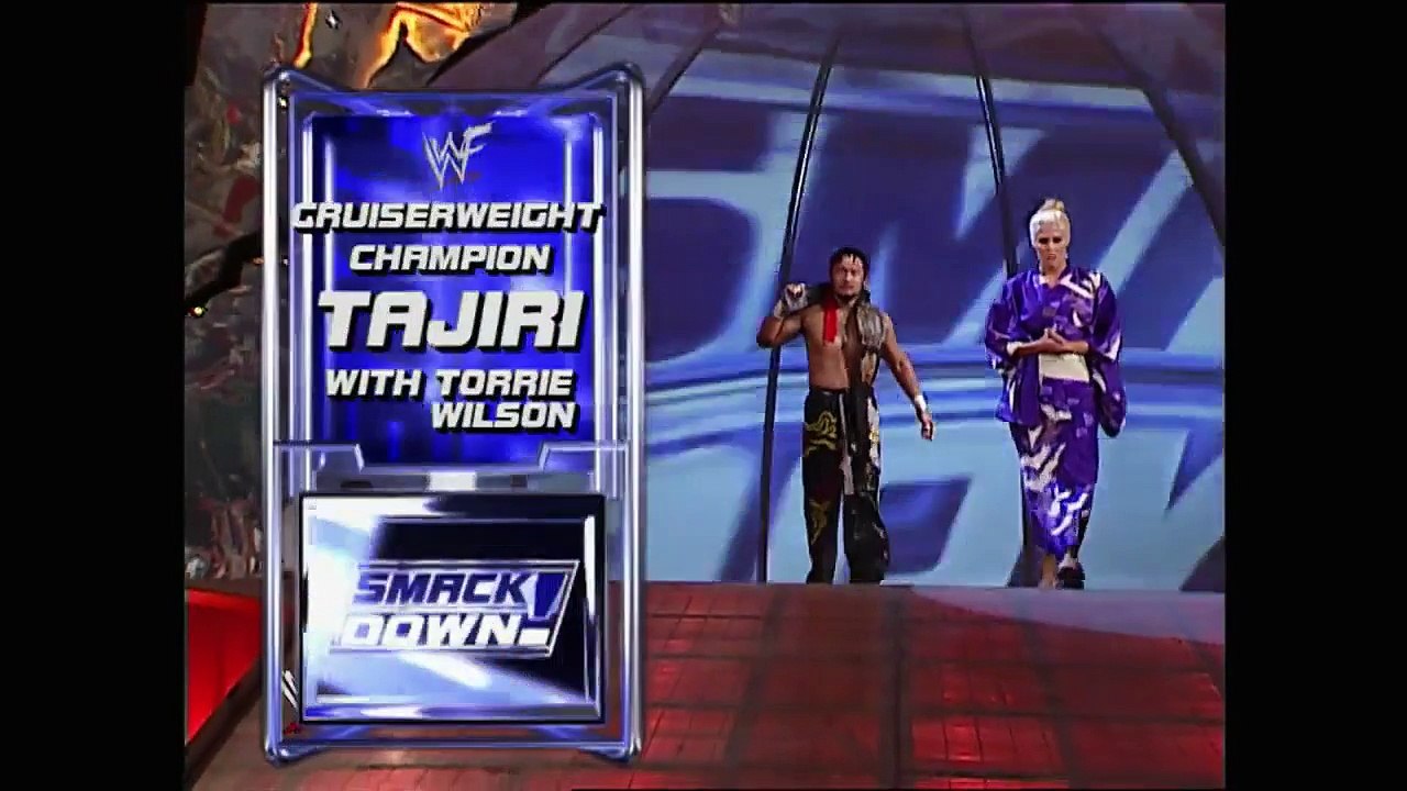 Billy & Chuck & Tajiri With Torrie Wilson vs Maven & Al Snow & Billy Kidman SmackDown 04.25.2002