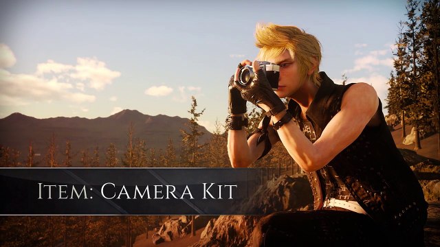 FINAL FANTASY XV- PreOrder DLC – Camera Kit (camera body and lens)