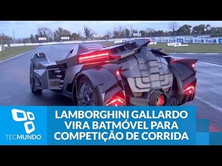 Lamborghini Gallardo é transformada em Batmóvel para competição de corrida