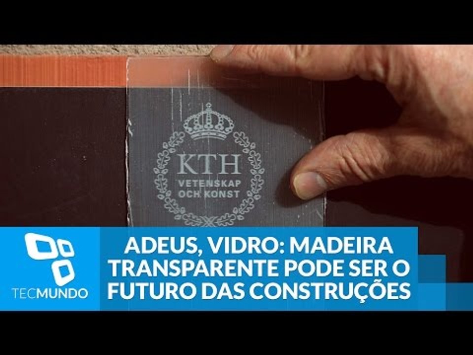 Adeus, vidro: madeira transparente pode ser o futuro das construções