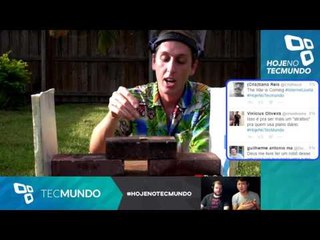 Hoje no TecMundo (Ao Vivo) — 28/06/16 — robô que lava louça, TIM com limite de franquia e mais