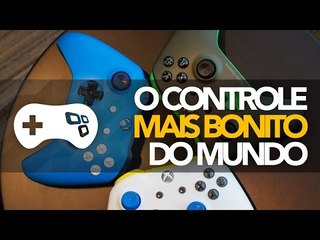 O CONTROLE MAIS BONITO DO MUNDO? - As maravilhas do Xbox Design Lab!
