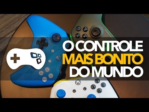 O CONTROLE MAIS BONITO DO MUNDO? - As maravilhas do Xbox Design Lab!