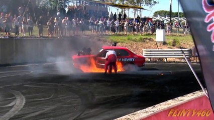 WHEN BURNOUTS GO BAD!!!