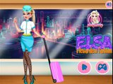 Elsa | stewardess | dress up | game | アナ雪エルサ | スチュワーデス｜スチュワーデス| 着せ替え｜lets play! ❤ Peppa Pig
