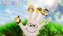 MINIONS Vol 3 Daddy Finger ✦ Finger Family ✦ Funny Animation Nursery Rhymes & Songs for Children