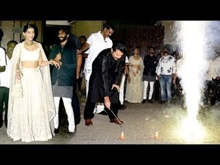 Anil Kapoor's Diwali Party 2016 Full Video HD - Sonam & Harshvardha Part 02