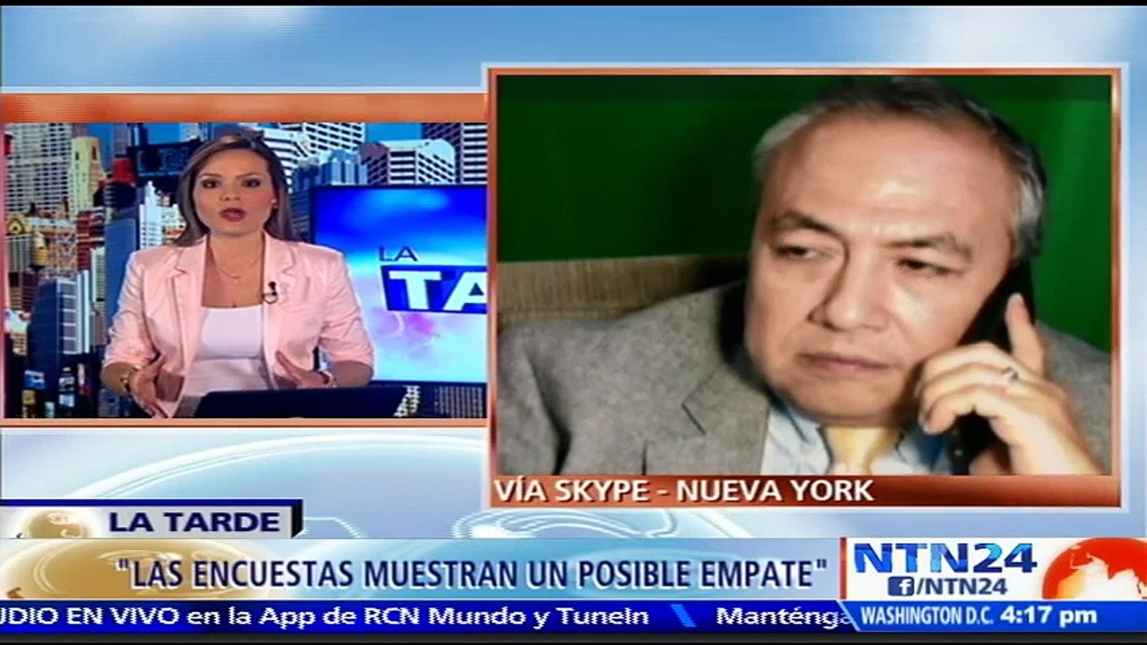 “Si el director del FBI no hubiera enviado esa carta tan ambigua al Congreso, Hillary Clinton ya estuviera celebrando el triunfo": Luis Montes