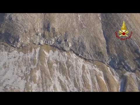 Monte Redentore (PG) - Immagini aeree (31.10.16)