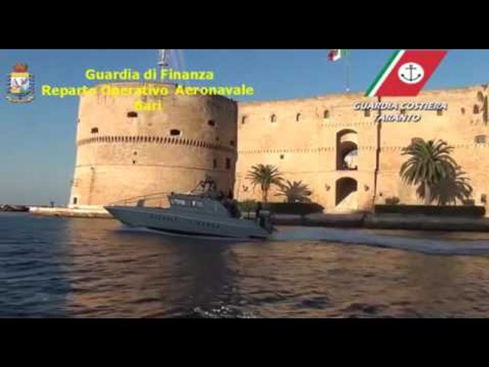 Bari - Pesca di frodo con esplosivi 14 ordinanze di custodia cautelare (02.11.16)