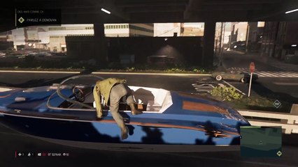 MAFIA 3 - BIG BUG I M DRIVE A BOAT ON THE ROAD (PS4)