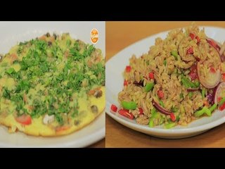 نودلز بالخضروات - عجة - لسان عصفور بالتونة  | عيش وملح حلقة كاملة