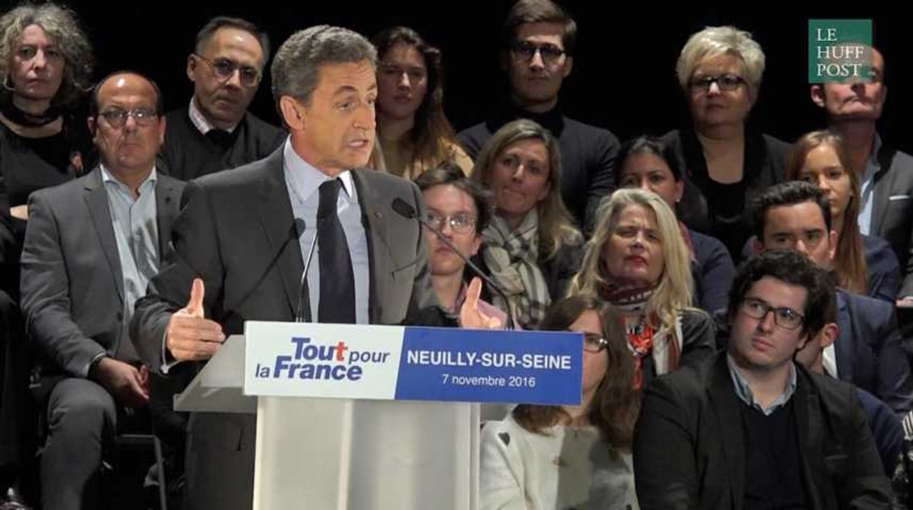 Pour Nicolas Sarkozy, c'est double ration de frites pour les jeunes musulmans qui ne veulent pas de jambon à la cantine.