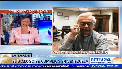 Padre José Virtuoso afirma que el Gobierno de Venezuela debe fomentar el diálogo por su propia tranquilidad