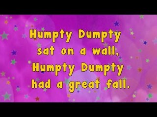 Karaoke - Karaoke - Humpty Dumpty Sat On A Wall