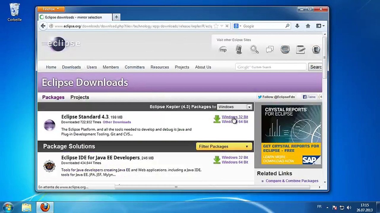 1 - 3 - Installation sous Windows La Formation initiation à la programmation JAVA