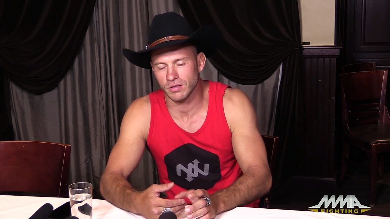 UFC 205: Donald Cerrone Media Lunch Scrum