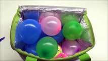 Explotando globos para descubrir sorpresas de Cars y Bob Esponja