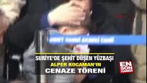 Suriye'de şehit düşen Yüzbaşı Alper Kocaman'ın cenaze töreni