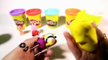 Play Doh Learn Colors Paw Patrol and George Play Dough Surprise Eggs Peppa Pig Kinder Eggs Episode