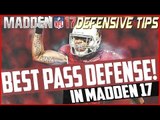 MADDEN 17 BEST PASS DEFENSE! Madden NFL 17 Defensive Tips
